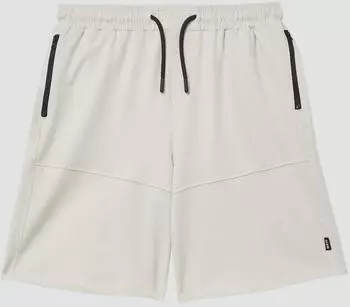 s.Oliver Bermuda aus leichtem Sweat im Loose Fit / creme 2164573.0330.