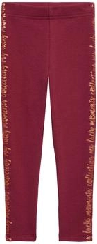 s.Oliver Leggings aus Thermofleece mit Glitzer-Print Rosa 2152302.4581.