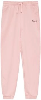 s.Oliver Unisex Jogginghose aus Sweat mit Print-Detail Rosa 2160636.4163.