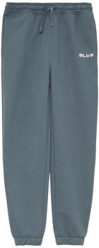 s.Oliver Unisex Jogginghose aus Sweat mit Print-Detail grau 2160636.9515.