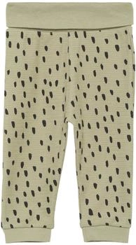 s.Oliver Jogginghose mit Struktur und All-over-Print Grün 2153581.78A4.