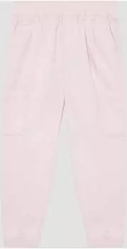 s.Oliver Baumwollstretch-Hose mit aufgesetzten Taschen und elastischem Bund Rosa 2161917.4101.
