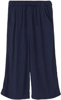 s.Oliver Wide-Leg-Hose aus crinkled Viskose mit Elastikbund blau 2165586.5952.