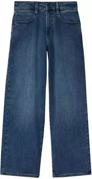 s.Oliver Jeans Baggy / Relaxed Fit / Mid Rise / Wide Leg / Soft & Warm Inside / blau 2172882.56Z2.