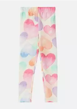 s.Oliver Leggins mit All-Over-Print creme mehrfarbig 2176138.03A5.