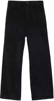 s.Oliver Cordhose Baggy / Relaxed Fit / Mid Rise / Wide Leg / schwarz 2170719.9999.