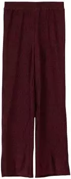 s.Oliver Wide Leg Jogpants mit samtiger Struktur / rot 2170508.4927.