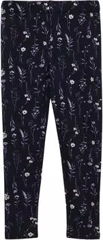 s.Oliver Kuschelige Thermofleece-Leggings mit All-over-Print mehrfarbig blau 2170302.59A1.