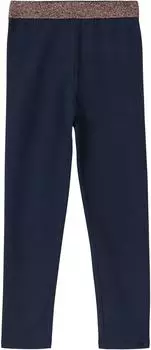 s.Oliver Sweat-Leggings mit Glitzerbund blau 2170304.5952.