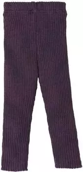 Disana Strick-Leggings (12075) aubergine