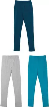 bonprix 3-Pack Skinny Fit Leggings (92337495) blau