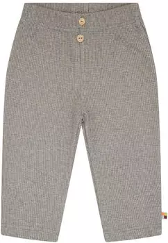 loud + proud Hose in Waffelstruktur Slim Fit, GOTS-Zertifiziert (4244) grau