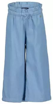 Blue Seven Wide Fit Schlupfhose mit R&uuml;schenbesatz (64593445) mittelblau