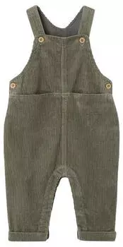 Vertbaudet Baby Cord-Latzhose olivgrün