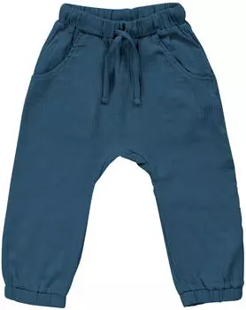 Sense Organics Musselin-Hose dark petrol