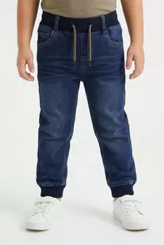 Name It NMMBEN Baggy Round Jeans Loose-fit Heavy Washed (13204814) dark blue denim