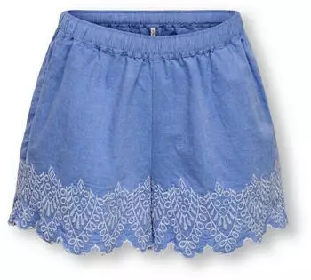 Only Onlaria Shorts Regular Fit Heavy Washed (64957737) blue bonnet