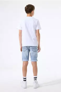 Garcia Tavio Denim Shorts Used Look bleached