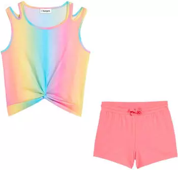 bonprix Shorts Regular Fit mit Farbverlauf (93425795) rosa