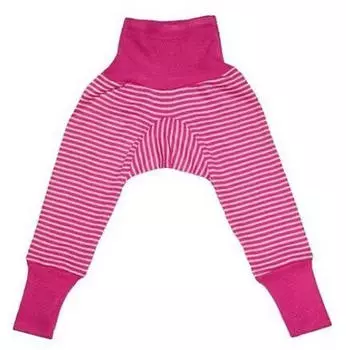 Cosilana Baby Nabelbundhose lang mit Kratzschutz (71016) pink natur