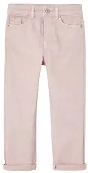 Vertbaudet Slim Fit Hose Hüftweite Comfort pudrig rosa