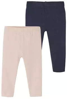Vertbaudet Baby Sweathose nachtblau+rosa