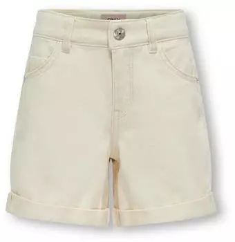 Only KOGVEGA Reg Mom Shorts DNM (69100606) ecru