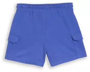 Tom Tailor Bermuda Sweatpants Shorts mit Lochstickerei (1051812) blau