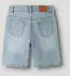 Name It NKFROSE HW Long DNM Shorts 1160-TK Destroyed Regular light blue bleached denim