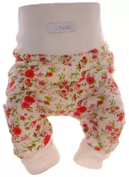 La Bortini Grow-with-me Hose Jersey mehrfarbig/blumen