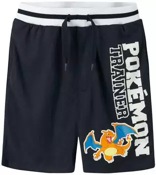 Name It NKMMoris Pokemon Shorts Regular Fit navy/azur/orange/weiß