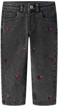 Name It Nmfbella Mom Jeans Overdyed (13242772) medium grey denim