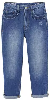 Vertbaudet Girls Straight Jeans (341009264) dunkel blau