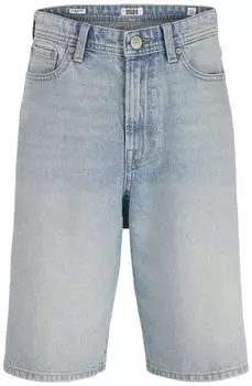 Jack & Jones JJIRON JJORIGINAL Baggy Fit Jeans-Shorts (12289330) hellblau
