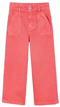 Vertbaudet Pantalon Large Morpho Fin Mädchen Hose | MorphologiK Slim-Fit Jungen Hose, verstellbarer Bund (341017829) koralle