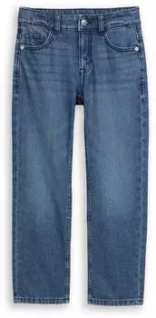 Tom Tailor Straight Jeans im Five-Pocket Style (1050017) used mid stone blau denim