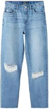 Name It Nlfbizza Dnm Straight Dis Pant Noos Jeans (13198964) light blue denim