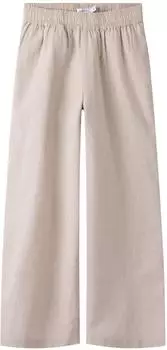 Name It NKFBELLA HW W PLEAT JEANS 3020-AZ L NOOS Wide Fit Hose (13227397) chateau gray