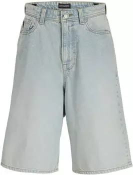 Jack & Jones JJIRON JJORIGINAL Shorts Acid Washed Baggy (12291907) hellblau