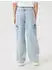 Name It Cargo Jeans Wide Fit Light Washed (13220709) light blue bleached denim