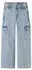 Name It Cargo Jeans Wide Fit Light Washed (13220709) light blue bleached denim