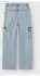 Name It Cargo Jeans Wide Fit Light Washed (13220709) light blue bleached denim