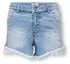 Only KOGROBYN REG LACE SHORTS DNM QYT Denim Shorts (95381211) light blue denim