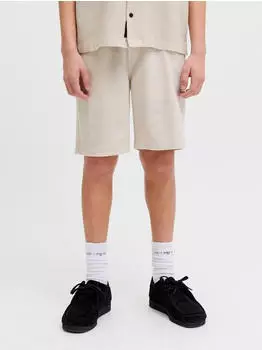 Jack & Jones Jpstjaiden Patras Jogger Short Regular greige
