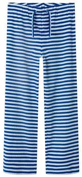 Name It NKFSURAJA Straight Pant NOOS Jerseyhose (13239148) dunkelblau/wei&szlig;
