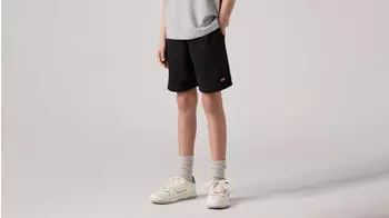 Levi's LVB Mini Batwing Shorts Sweatshorts schwarz