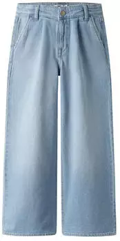 Name It NKFBELLA HW W PLEAT JEANS 3020-AZ L NOOS Wide Fit Hose (13242763) light blue denim