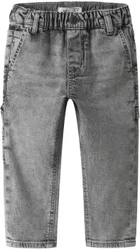 Name It NMMBen Tap Jeans Loose Fit Light Washed (13242725) medium grey denim