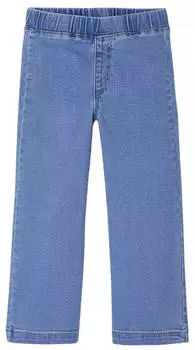 Vertbaudet Weite Basic Jeggings mittelblau
