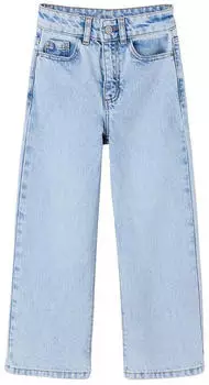 Vertbaudet Gerade Mädchen Jeans helles blau